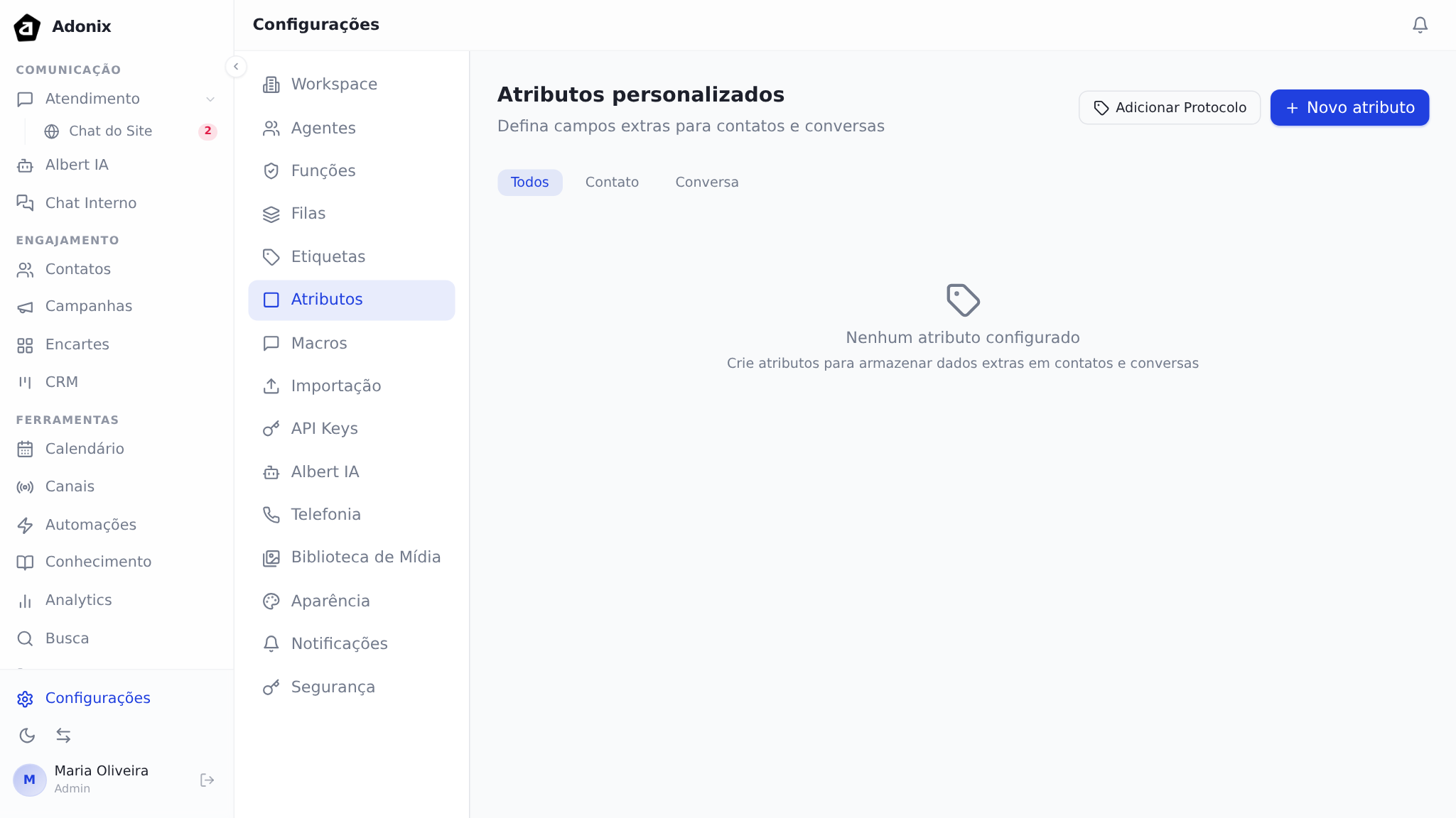 Criar campo personalizado